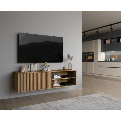 Entsian 150 Szafka RTV Wisząca Dąb Artisan Média szekrény