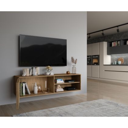 Entsian 150 Szafka RTV Wisząca Dąb Artisan Média szekrény