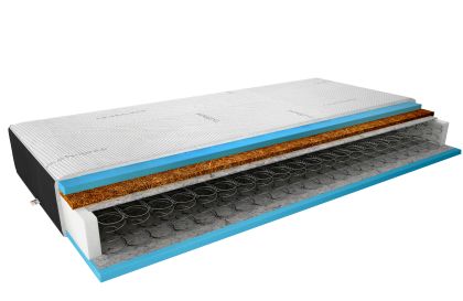 Materac Bonelowy Oslo 90x200 Cashmere + Velvet czarny Matracok-ágybetét