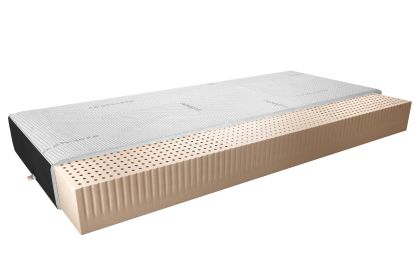 Materac Lateksowy Milano 80x200 Cashmere + Velvet czarny Matracok-ágybetét