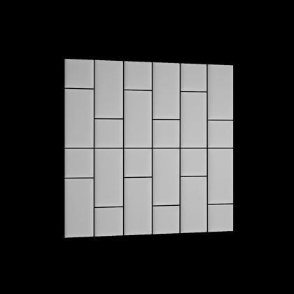 Quadratta 180x180 Kárpitozott falpanel