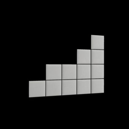 Quadratta 200x160 Kárpitozott falpanel