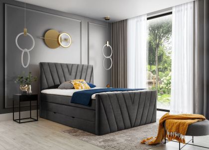 Candice 140X200 Boxspring Kontinentális ágy