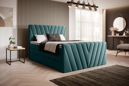 Candice 140X200 Boxspring Kontinentális ágy
