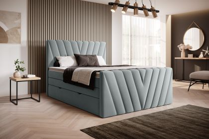 Candice 140X200 Boxspring Kontinentális ágy