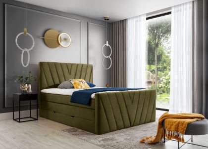 Candice 140X200 Boxspring Kontinentális ágy