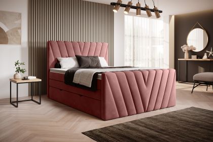 Candice 160X200 Boxspring Kontinentális ágy