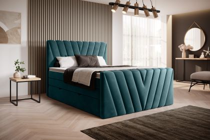 Candice 160X200 Boxspring Kontinentális ágy