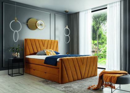 Candice 160X200 Boxspring Kontinentális ágy
