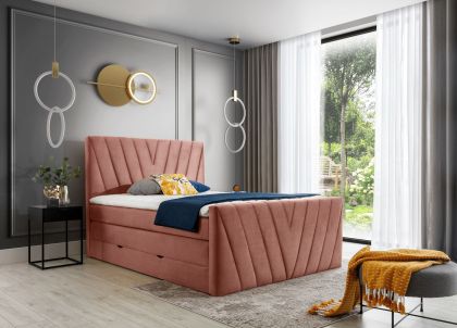 Candice 180X200 Boxspring Kontinentális ágy