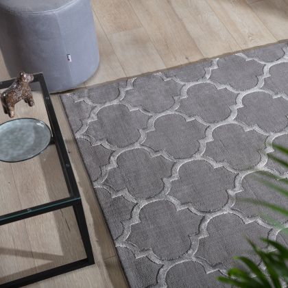 Elsher Grey 80x150 Szőnyeg