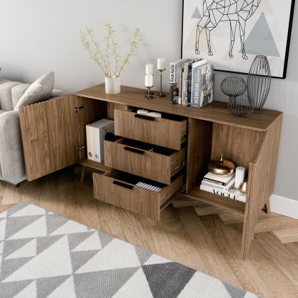 Entsian 150 Komoda Dąb Artisan Komód