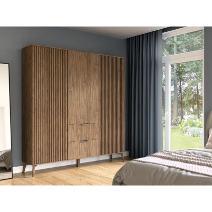 Entsian 185 Szafa Dąb Artisan Gardrób és vitrines szekrény