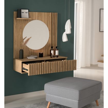 Entsian 85 Toaletka Dąb Artisan Toalett állvány