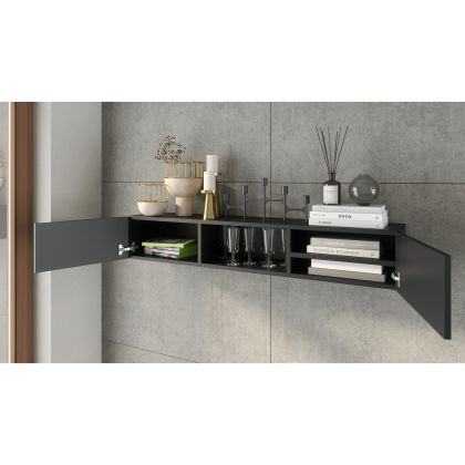 Lanzzi 135 Czarny Mat/Dąb Artisan Falipolc