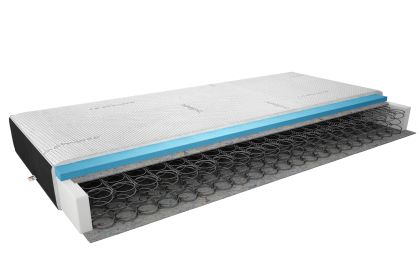 Materac Bonelowy Omini 80x200 Cashmere + Velvet czarny Matracok-ágybetét