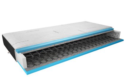 Materac Bonelowy Orsola 80x200 Cashmere + Velvet czarny Matracok-ágybetét