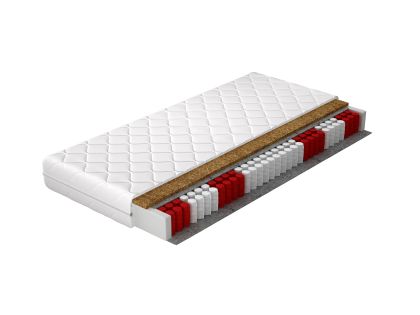 Materac Kieszeniowy Pini 140x200 Hipoalergiczny pokrowiec Matracok-ágybetét