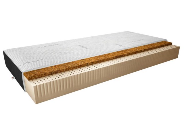 Materac Lateksowy Marionel 90x200 Cashmere + Velvet czarny Matracok-ágybetét