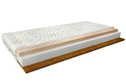 Materac Lateksowy Mokka 120x200 Aloevera Matracok-ágybetét