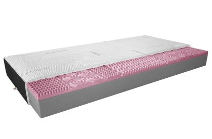 Materac Piankowy Lauren 180x200 Cashmere + Velvet czarny Matracok-ágybetét