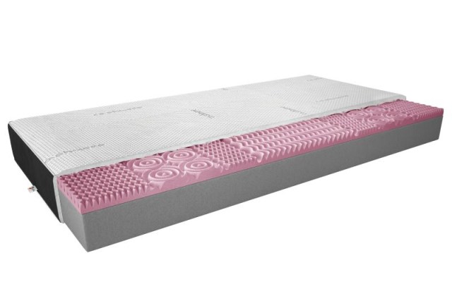 Materac Piankowy Lauren 180x200 Cashmere + Velvet czarny Matracok-ágybetét