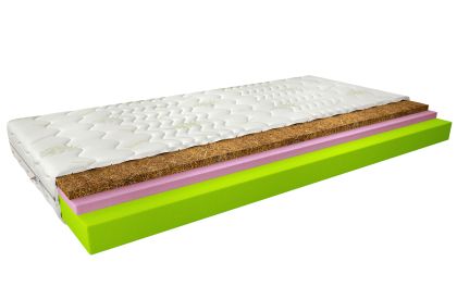 Materac Termoelastyczny Sergio 200x200 Aloevera Matracok-ágybetét