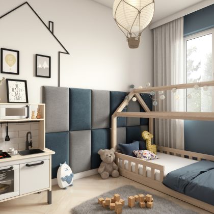 Quadratta 180x100 Kárpitozott falpanel
