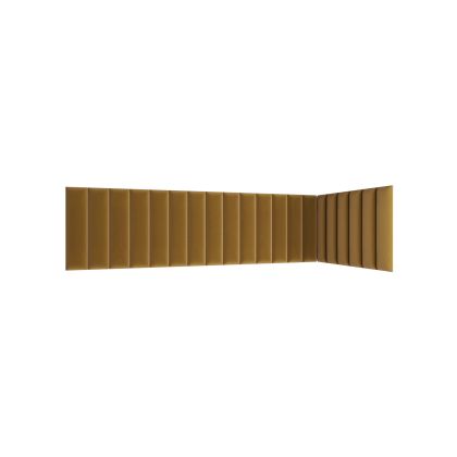 Quadratta 210x90x60 Kárpitozott falpanel