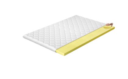 Topper Visco 160x200 Hipoalergiczny pokrowiec Matracok-ágybetét