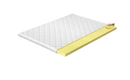 Topper Visco 180x200 Hipoalergiczny pokrowiec Matracok-ágybetét