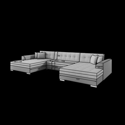 Vento Sarokgarnitúra