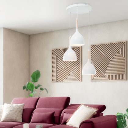 Woldes, 42x42x110cm Függő lámpa